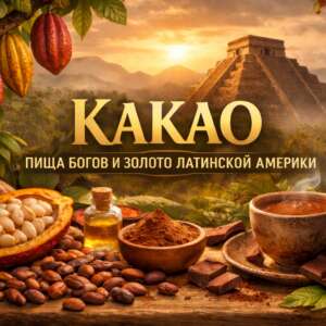 Какао  — пища богов и золото Латинской Америки